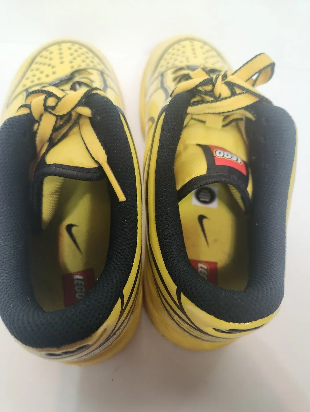 Nike Dunk Low X Lego Yellow Sneakers